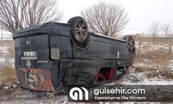 Aksaray'da minibüs devrildi, 7 yaralı