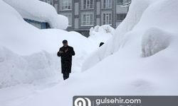 Bitlis'te kar kalınlığı gittikçe artıyor