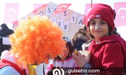 Malatya'da afet mağduru çocuklar için palyaçolar geldi