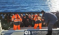 Çanakkale açıklarında 42 düzensiz göçmen kurtarıldı