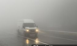 Bolu Dağı'nda ulaşım, sis ve sağanaktan olumsuz etkileniyor