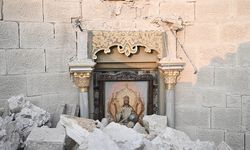 Antakya Rum Ortodoks Kilisesi de depremlere dayanamadı