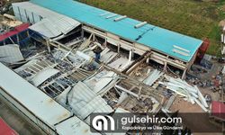Kahramanmaraş'ta depremde fabrika kısmen çöktü, 1 kişi öldü
