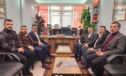 AKP Kozaklı başkanı MHP İl Başkanlığını ziyaret etti