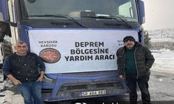 Nevşehir Baro Başkanlığından Hatay'a odun ve kömür yardımı