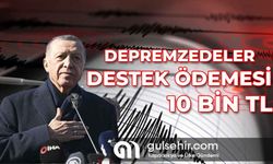 Depremzedelere Destek Ödemesi Olarak 10 Bin TL Ödenecek