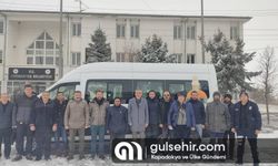 Hacıbektaş'tan 13 personel deprem bölgesine gitti