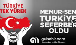 Memur-Sen “Türkiye Tek Yürek" kampanyasında 10 milyon TL bağışladı