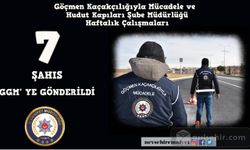Nevşehir'den 7 düzensiz göçmen geri gönderildi