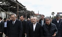 Bakan Varank, hasarlı fabrikaları ziyaret etti