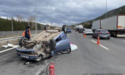 Anadolu Otoyolu'nda cip ile otomobil çarpıştı, 2 yaralı