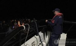 İzmir açıklarında 154 göçmen yakalandı