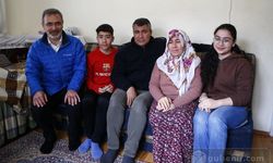 Kayseri'de bir aile depremzedelere 3 katlı bağ evini açtı