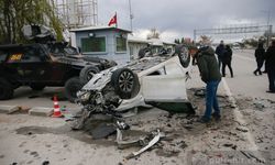 Eskişehir'de uygulama noktasında kaza, 5 polis yaralandı