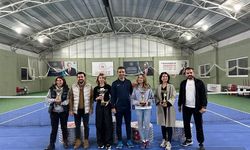 Nevşehir'de tenis karşılaşmaları sonuçlandı