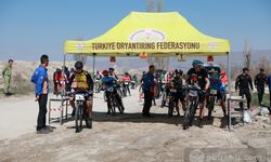 Nevşehir'de bisikletle oryantiring yarışları sürüyor