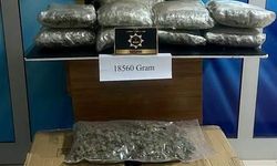 Siirt'te 18 kilo uyuşturucu bulundu