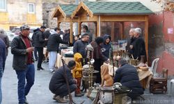 Kayseri, Talas'ta antika pazarı kuruldu