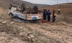 Kayseri'de otomobil devrildi, sürücü yaşamını yitirdi