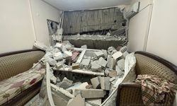 Kocaeli'de istinat duvarı çöktü, 32 daire  boşaltıldı