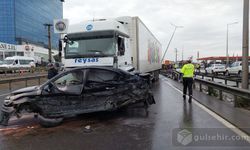 Kocaeli'de 8 araç kazaya karıştı, 9 yaralı