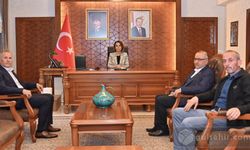 Nevşehir Valisi Becel, Başkanlarla görüştü