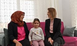 Nevşehir Valisi Becel, aileleri ziyaret etti