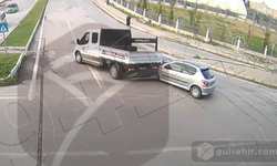 Samsun'daki trafik kazaları kameralara yansıdı
