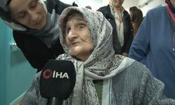 İstanbul'da 114 yaşındaki kadın sandığa giderek oy kullandı