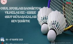 Ürgüp'te badminton müsabakaları gerçekleştirilecek
