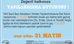 Gülşehir Belediye Başkanlığı'ndan yapılandırma açıklaması