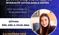 NEVÜ Akademik ve idari personele eğitimler verecek