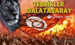 Nevşehir'de Galatasaray taraftarları coşkuyla şampiyonlugunu kutladı.