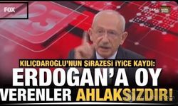 Kılıçdaroğlu, Recep Tayyip Erdoğan'a oy veren seçmenlere ağır hakaretler savurdu.