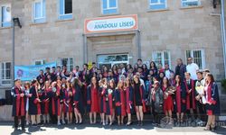  Nevşehir Anadolu Lisesinde mezuniyet heyecanı