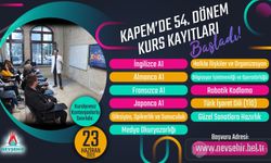 54. Dönem Kursları için kayıtlar başladı
