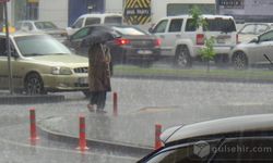 Nevşehir'de yağmur etkili oluyor