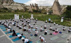 Virander Paul, Kapadokya’da yoga yaptı