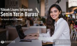 Kapadokya Lisansüstü başvuruları başladı