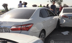 Eskişehir'de zincirleme kaza: 9 araç birbirine girdi