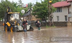 Sivas'ta yağmur nedeniyle sel baskınları yaşandı
