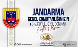 Uçhisar Belediye Başkanı Osman Süslü, Jandarmayı kutladı