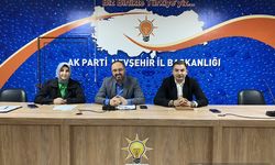 AK Parti Nevşehir yönetim Kurulu toplantısı yapıldı