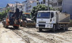 Ürgüp Belediyesi ekipleri Zonguldak'ta çalışıyor