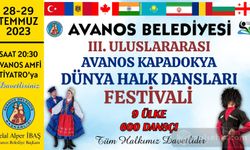 Avanos Kapadokya Dünya Halk Dansları Festivali duyuruldu