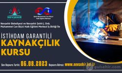  Nevşehir'de iş arayana müjde: İstihdam garantili kurs verilecek