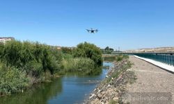 Gülşehir'de sineklere drone ile müdahale ediliyor