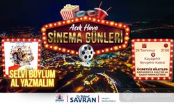 Nevşehir'de Açık Hava Sinema Günleri devam ediyor