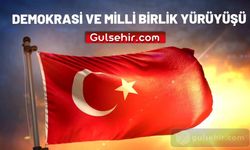 Demokrasi ve Milli Birlik Yürüyüşü