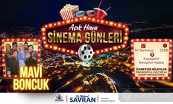 Nevşehir Belediyesi,  Açık Hava Sinema Günleri devam ediyor